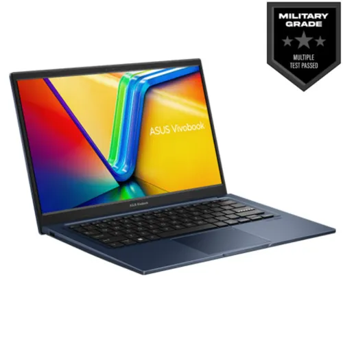 ASUS VIVOBOOK 14 X1404VA-NK479W,QUIET BLUE,INTEL CORE I5-13TH GEN-1335U-4.60GZ,12MB,RAM 8GB DDR4-ON BD,SSD 512GB,14.0''FHD,82%SCREEN TO BODY,16:9,250NITS,FP,ILLUMINATED K/B,WC,BT,HDMI,WIFI,WIN-11,02 YEAR(BATTERY+ADAPTER-01YEAR)