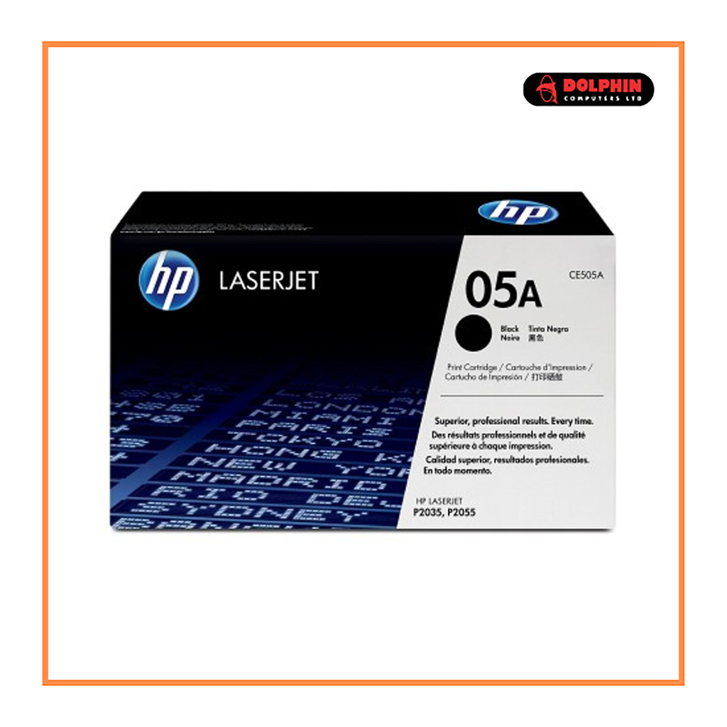 HP 05A Black Original LaserJet Toner Cartridge