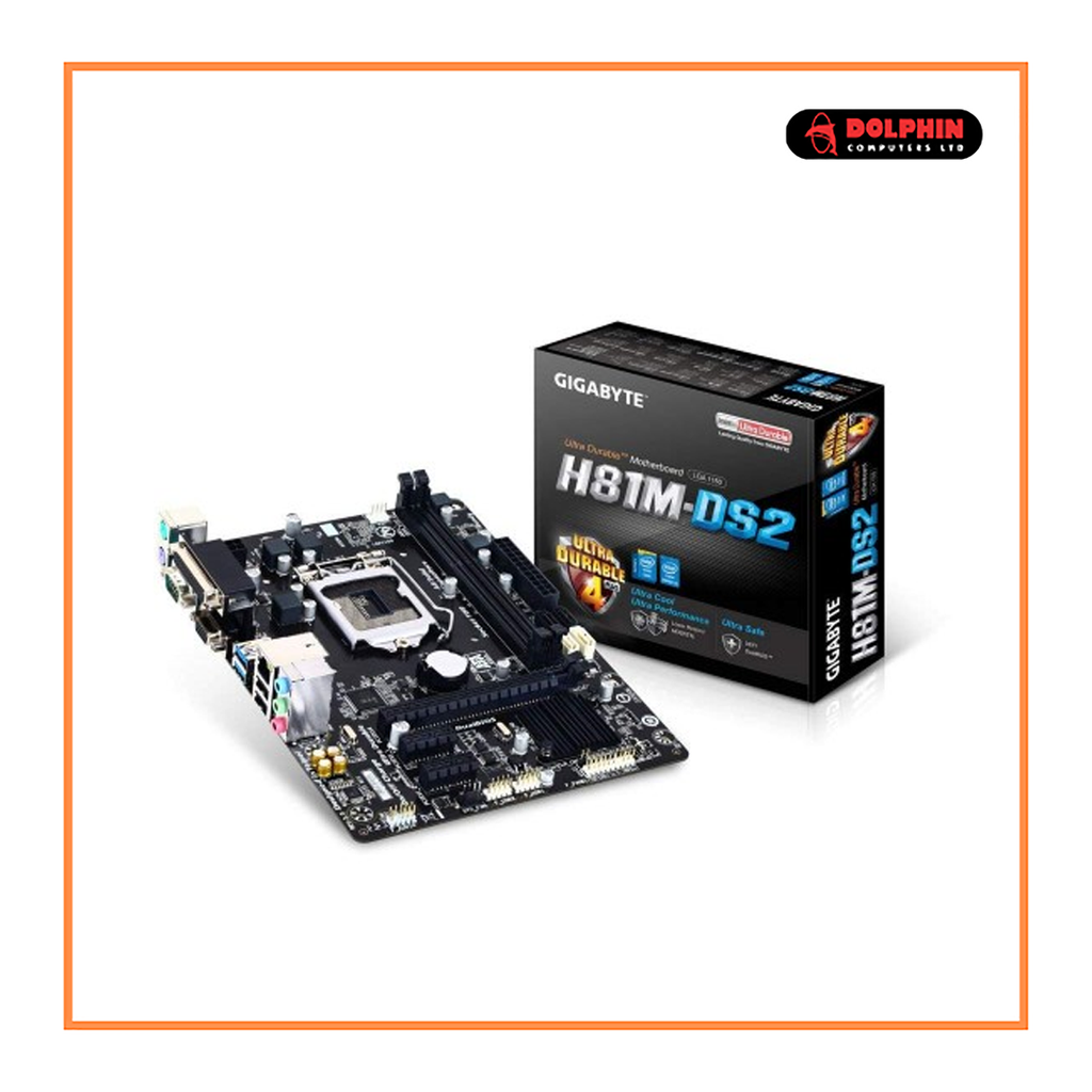 Gigabyte GA-H81M-DS2 Micro ATX Motherboard