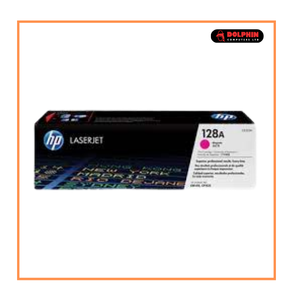 HP 128A-M Magenta Original LaserJet Toner Cartridge for CP1525, M1415 Printer