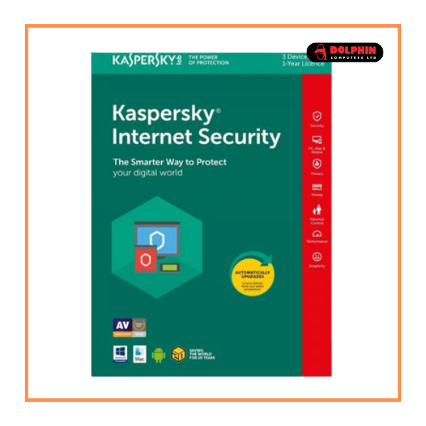 Kaspersky Internet Security 2023 (3 User | 1 Year License | PC / MAC)