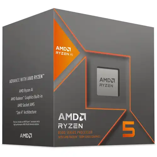 AMD PROCESSOR AM5 RYZEN 5 8600G (6CORE-12 THREAD) 5.0GHZ-4.3GHZ