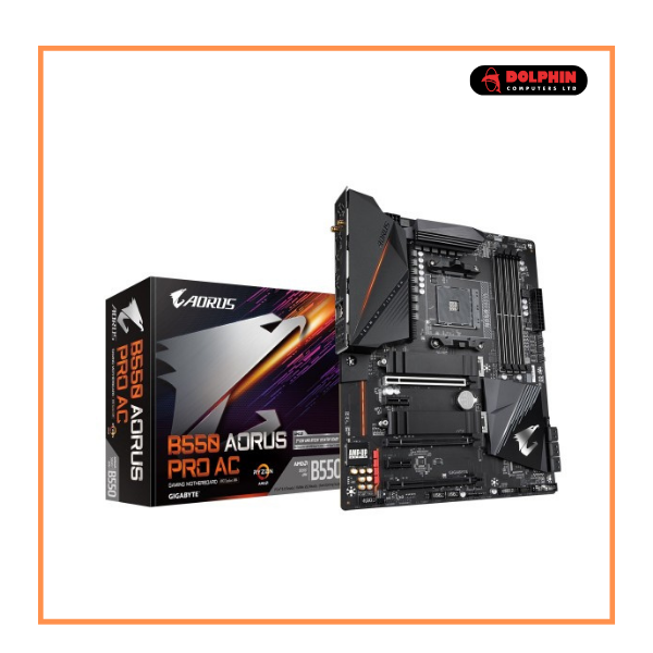 Gigabyte Aorus B550 Pro AC AMD 3rd Gen Motherboard