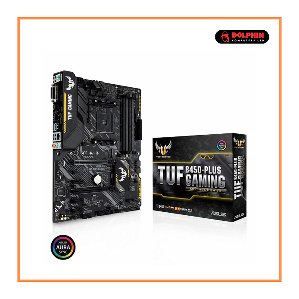 Asus TUF B450-PLUS GAMING AMD ATX Motherboard