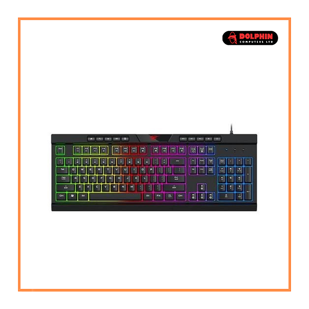 Havit KB500L Multi-Function LED Backlit USB Gaming Keyboard