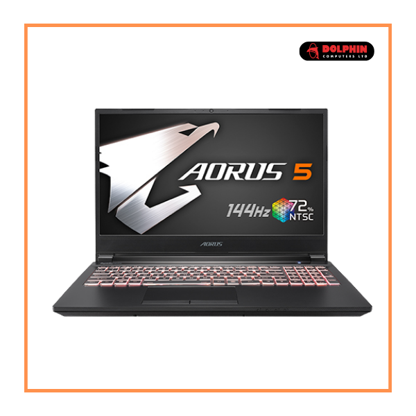 Gigabyte Aorus 5 MB Core i5 10th Gen GTX 1650Ti Graphics 15.6" 144Hz FHD Gaming Laptop