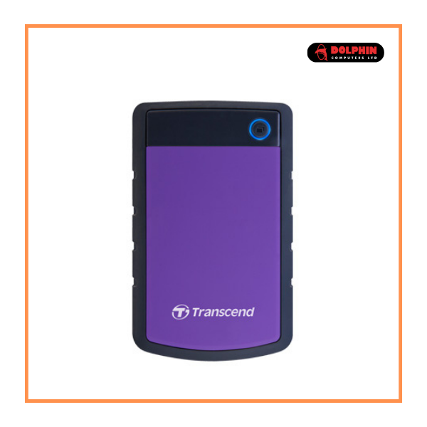 Transcend 1TB StoreJet 25H3B Portable Hard Disk Drive (HDD) Blue