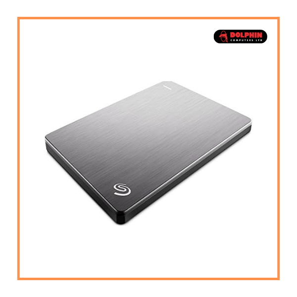 Seagate STHN1000401 Backup Plus Slim 1TB USB 3.0 Silver External HDD