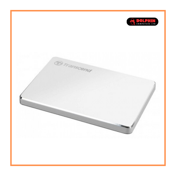 Transcend StoreJet TS1TSJ25C3S 1TB USB 3.1 Gen 1 Silver External HDD