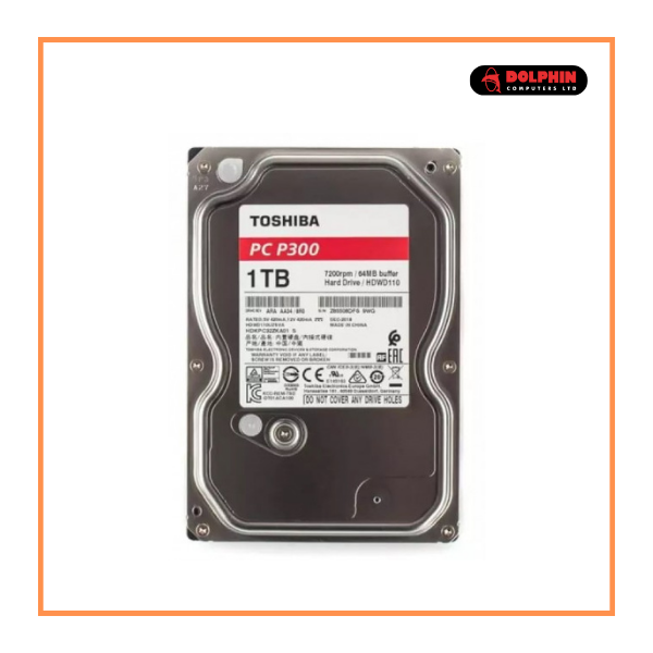 Toshiba P300 1TB Desktop PC Internal Hard Drive