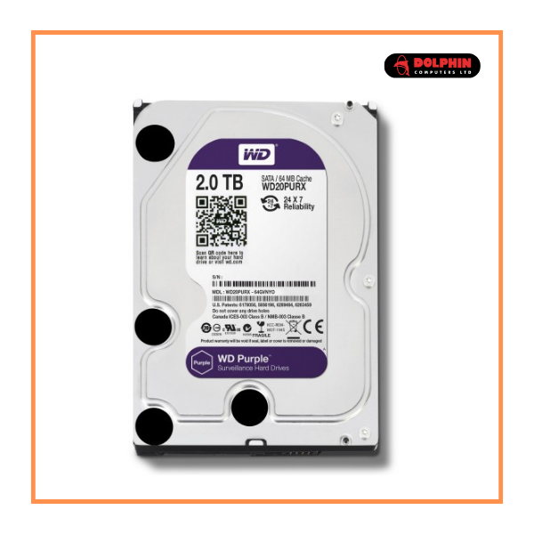 Western Digital 2TB Purple Surveillance HDD