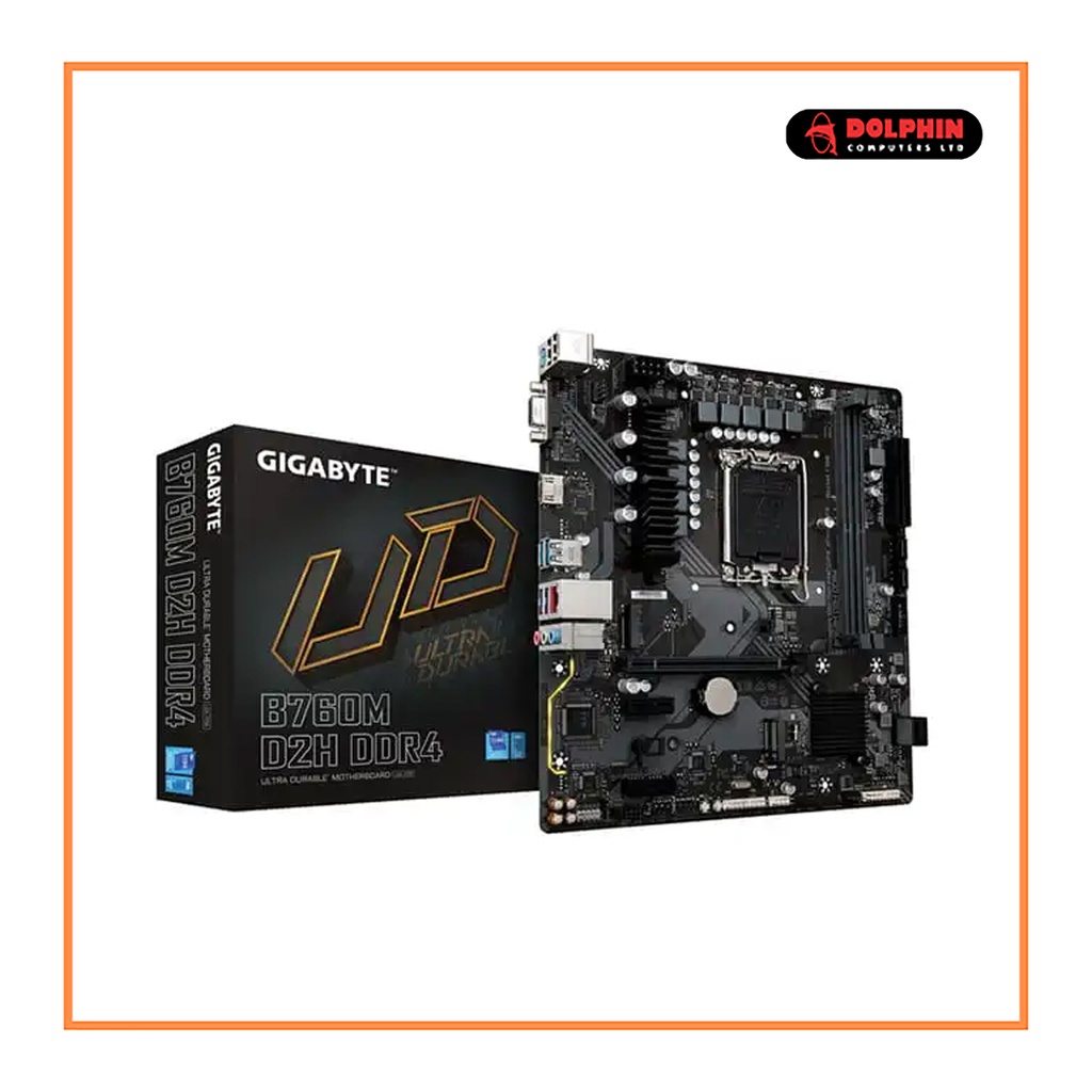 GIGABYTE B760M-D2H ,DDR4 MOTHERBOARD