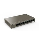 Tenda TEF1109P 9 Port (8-Port PoE) 10/100Mbps Desktop Switch (63W)